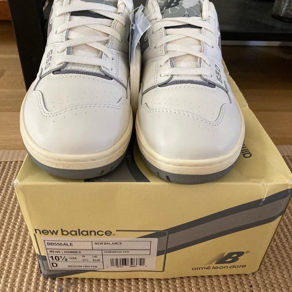 AIME LEON DORE NEW BALANCE 550 SILVER - Picture 4 of 4
